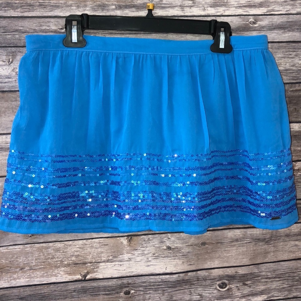 Hollister sequin skirt